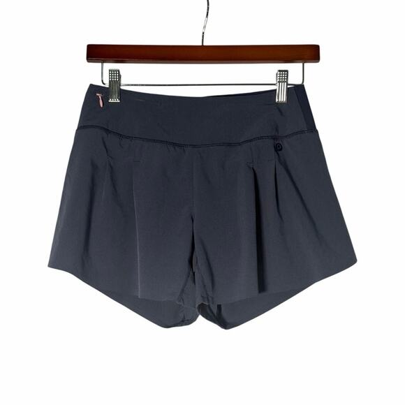 Brooks Pure Project Shorts Womens XS Blue Lined Pockets Running Activewear Gym - Picture 1 of 5